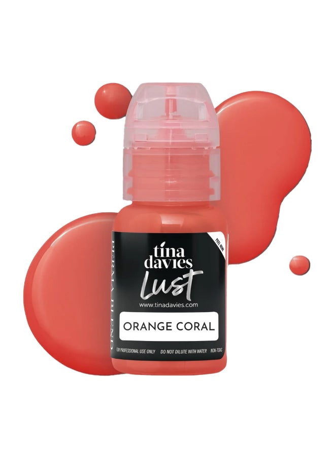 Tina Davies Lip Pigment – Orange Coral 15Ml Pbtdoc1/2