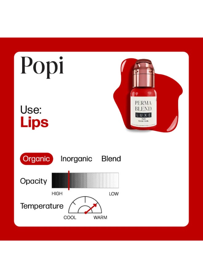 Luxe Lip Pigment – Popi 15Ml Vegan Pmu Pigment Lxcep1/2-S