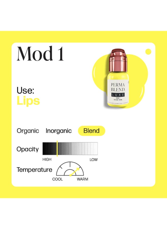 Luxe Lip Pigment – Mod-1 15Ml Vegan Pmu Pigment Lxcm11/2-S