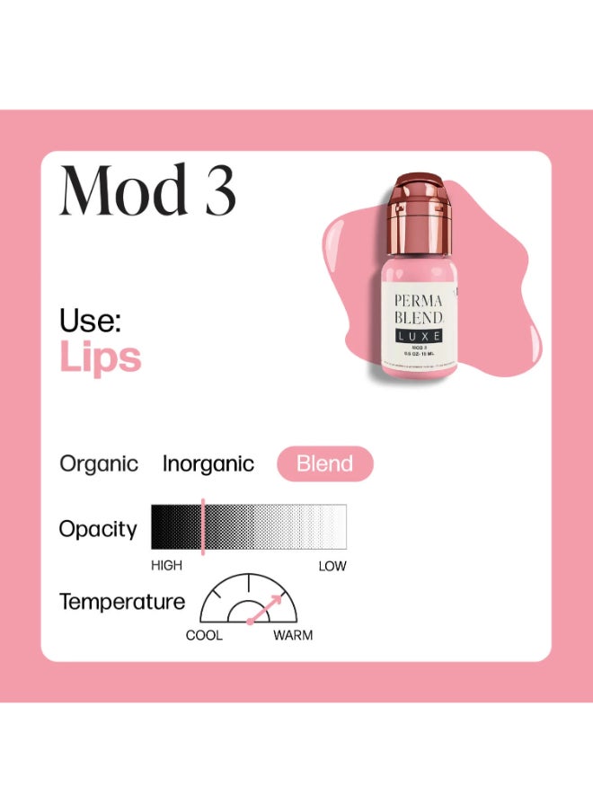 Luxe Lip Pigment – Mod-3 15Ml Vegan Pmu Pigment Lxcm31/2-S