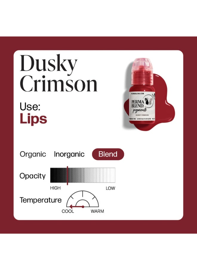 Lip Pigment Dusky Crimson – 15Ml Pbsdc1/2