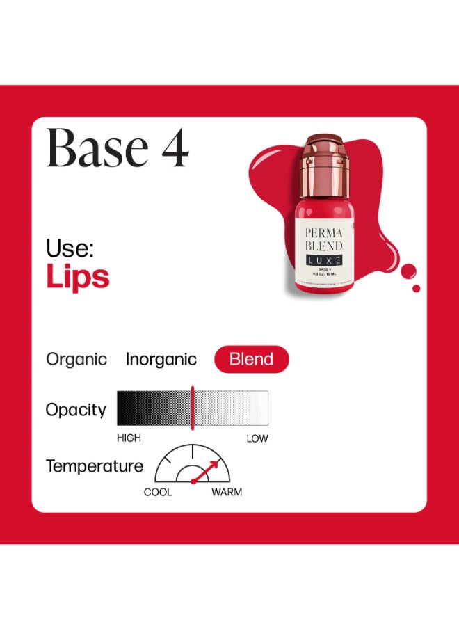 Luxe Lip Pigment – Base-4 15Ml Vegan Pmu Pigment Lxcb41/2-S