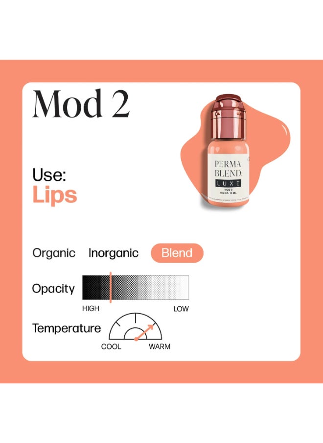 Luxe Lip Pigment – Mod-2 15Ml Vegan Pmu Pigment Lxcm21/2-S