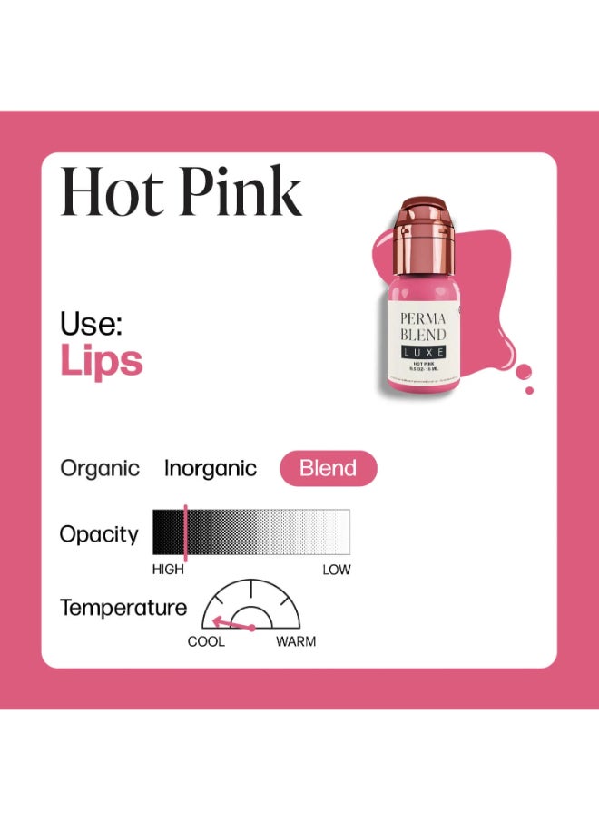 Luxe Lip Pigments Hot Pink 15Ml Lxhp1/2-S