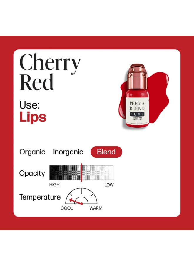 Luxe Lip Pigments Cherry Red 15Ml Lxcr1/2-S