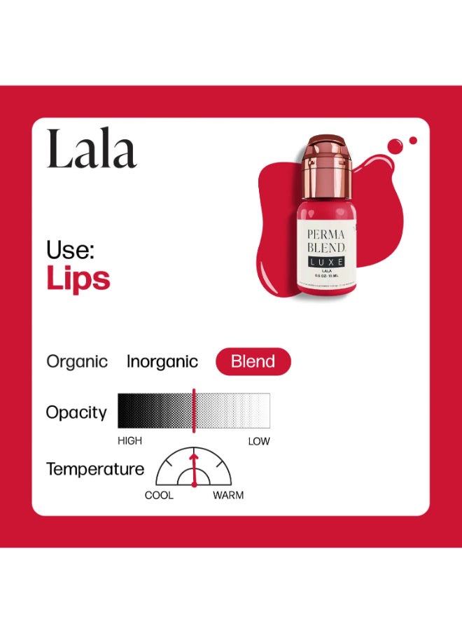 Luxe Lip Pigment – Lala 15Ml Vegan Pmu Pigment