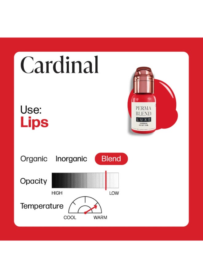 Luxe Lip Pigments Cardinal 15Ml Lxcdl1/2-S