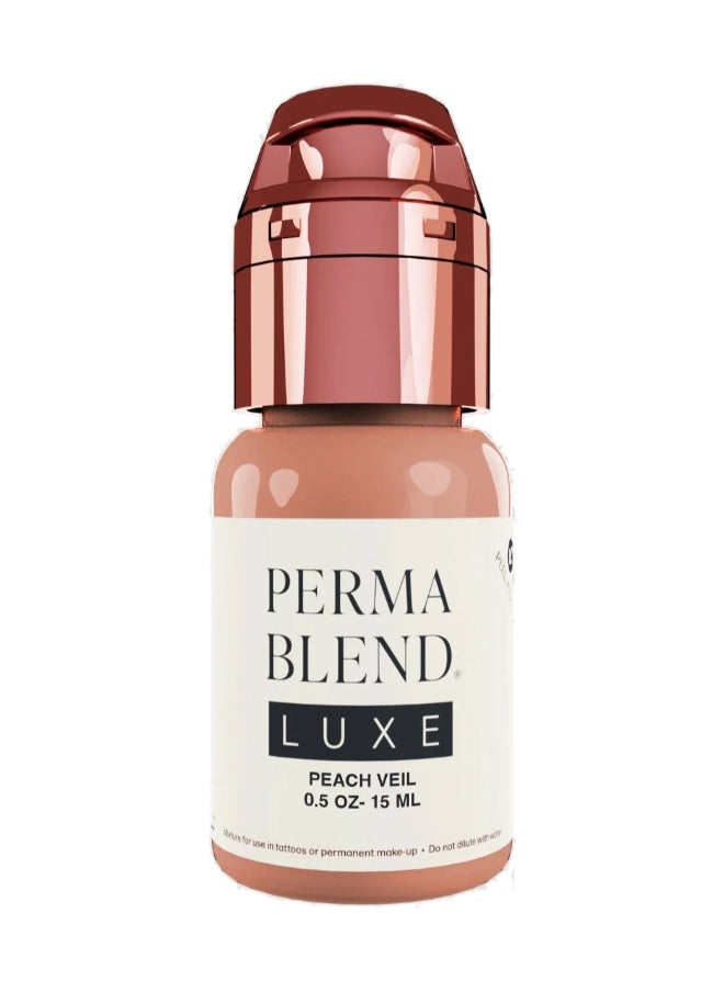 Luxe Lip Pigments Peach Veil 15Ml: Organic Lip Tattoo Ink : Semi-Permanent Lip Color For Natural, Long-Lasting Results Lxpv1/2-S