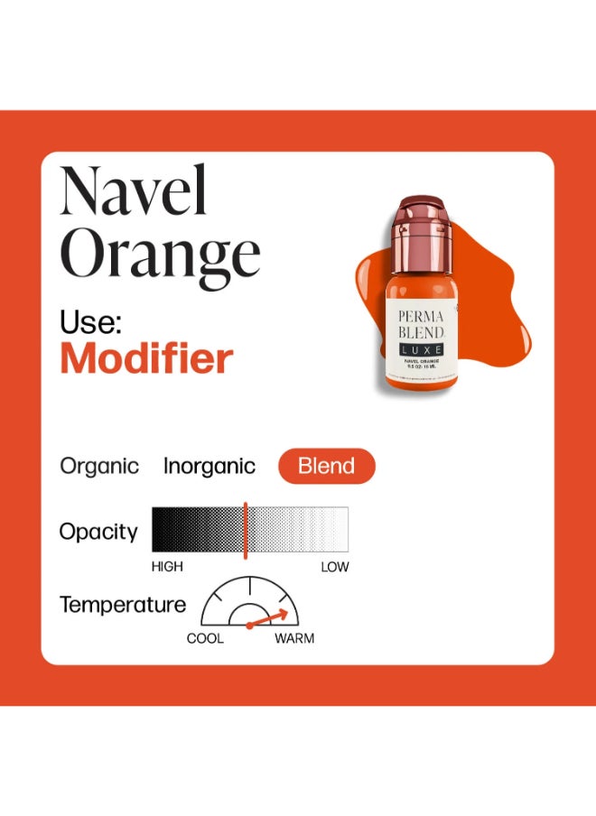 Luxe Lip Pigments Navel Orange 15Ml Lxno1/2-S