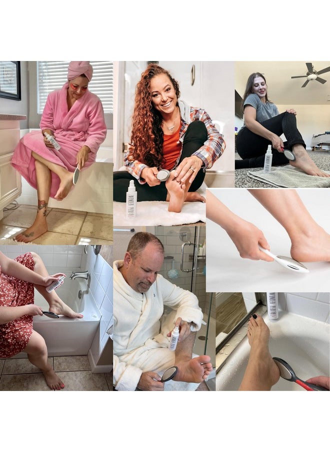 Made in Germany Double Sided Metal Foot File - Stainless Steel Feet Callus Remover - Feet Scrubber Dead Skin - Heel Scraper Cracked Heels Repair Professional Foot Rasp.
