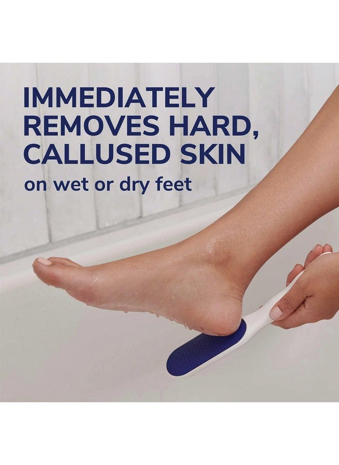 Dr. Scholl's Hard Skin Remover Nano Glass Foot File - Foot Callus Remover, Durable Foot Scrubber, Dead Skin Remover, Hygienic Pedicure Tool, Long Lasting Foot Buffer, Soft Smooth Feet