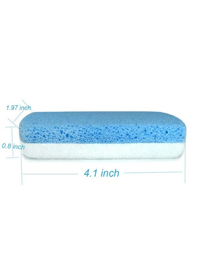 Maryton Glass Pumice Stone for Feet, Callus Remover and Foot Scrubber & Pedicure Exfoliator Tool Pack of 2