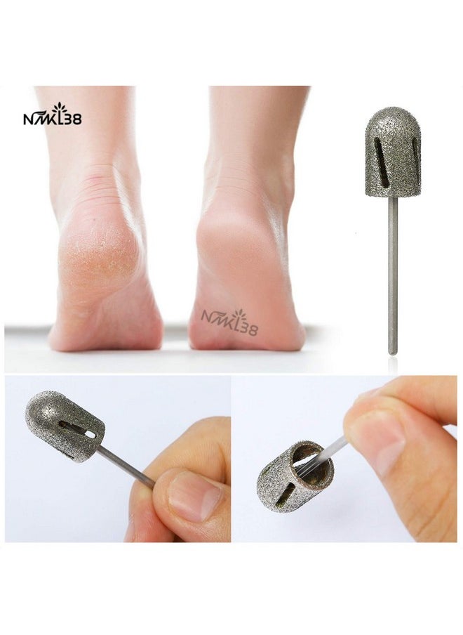NMKL38 Diamond Pedicure Cone Bit for Cracked Skin Corns Callus Removal, Feet Filing Tool 3/32