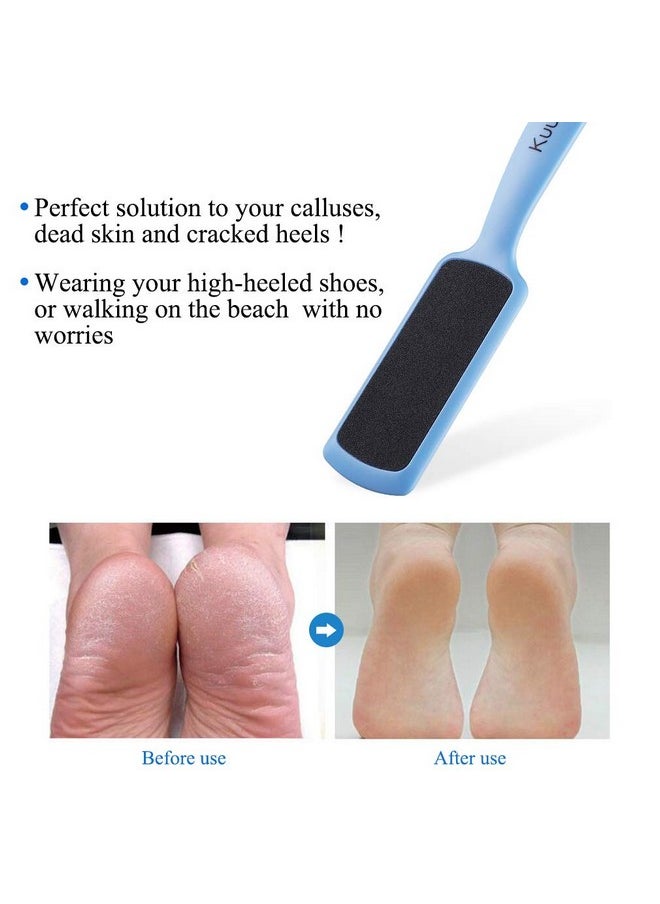 Foot File Callus Remover for Feet, Double-Sided Colossal Pedicure Tools Foot RASP, Foot Scrubber, Dead Skin Exfoliator for Feet