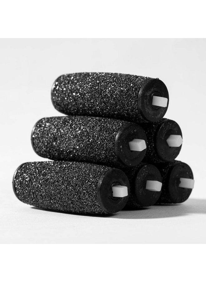 LULUKO 12Extra Coarse Refill Heads Replacement Rollers Compatible with Amope Pedi Perfect Footfile