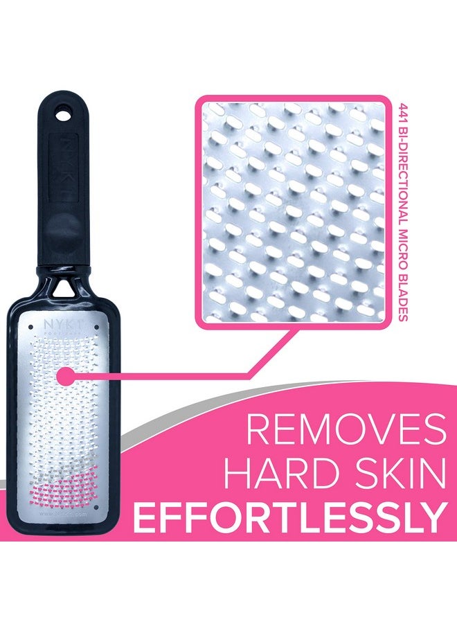 Pedicure Rasp for Dry Hard Skin - EFFECTIVE Foot File GENUINE MEGAFILE Heel Care Callus Remover Dry Dead Skin Egg Corn Sander Scrubber Pumice Stone Alternative Ped Pedi Grater Files Add on Item