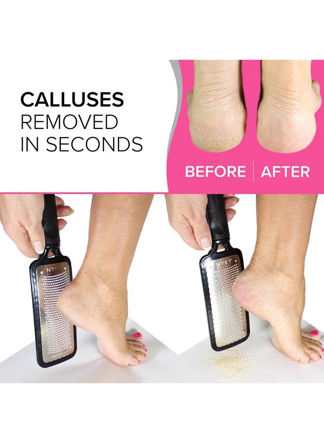 Pedicure Rasp for Dry Hard Skin - EFFECTIVE Foot File GENUINE MEGAFILE Heel Care Callus Remover Dry Dead Skin Egg Corn Sander Scrubber Pumice Stone Alternative Ped Pedi Grater Files Add on Item