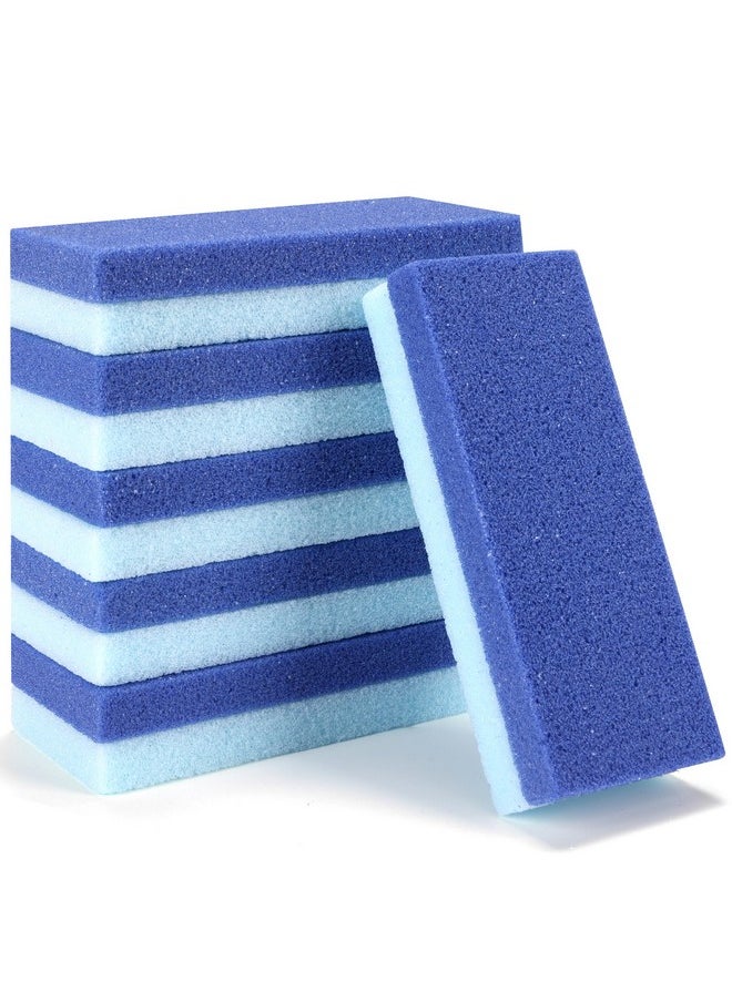 6 Pack Foot Pumice Stone for Feet Callus Remover, EWAGOA Pedicure Tools for Feet, Foot Exfoliator and Foot Scrubber Dead Skin Remover Cracked Heel Repair (6-Blue)