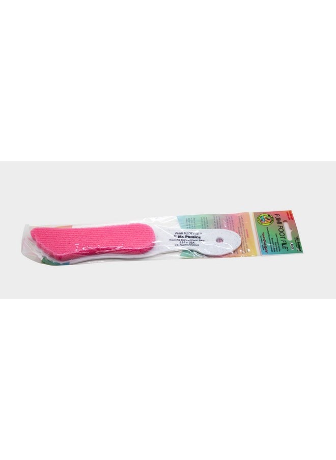 Mr. Pumice Large Pumi Foot File (4 Pack): 2-in-1 Callus Remover Pedicure Stone & Ped Scrubber For Smooth Feet and Heels, Dual-Grit (Medium + Coarse)