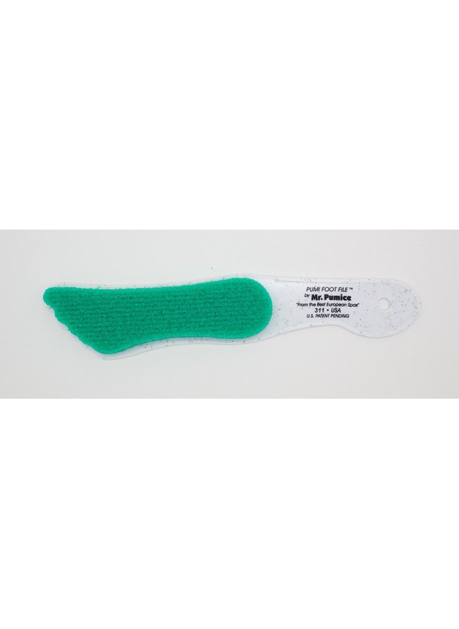 Mr. Pumice Large Pumi Foot File (4 Pack): 2-in-1 Callus Remover Pedicure Stone & Ped Scrubber For Smooth Feet and Heels, Dual-Grit (Medium + Coarse)