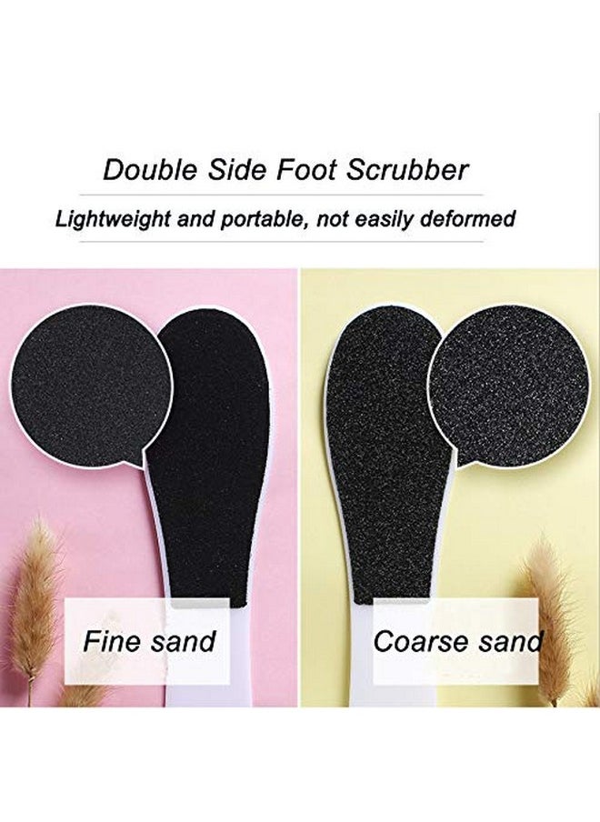Agirlvct 10 Pack Foot File,Foot Callus Remover Professional Sandpaper Pedicure Tools, Double Side Foot Scrubber, Sander for Dead Skin Foot Rasp Pedicure for Women Mother Manicure Beauty Shop Spa