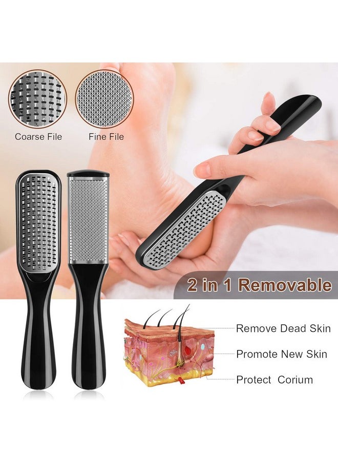 Professional Pedicure Kit, Rosmax 36 in 1 Pedicure Tools Stainless Steel Washable Foot Care Kit Dead Skin Remover Foot Spa Set at Home