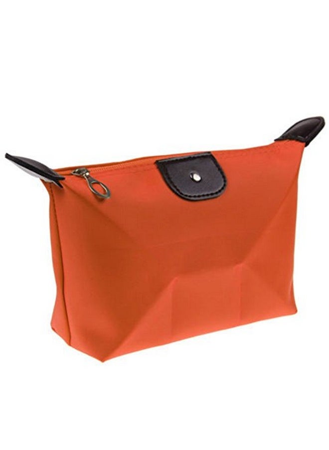 Futaba Fashion Travel Cosmetic Bag - Orange