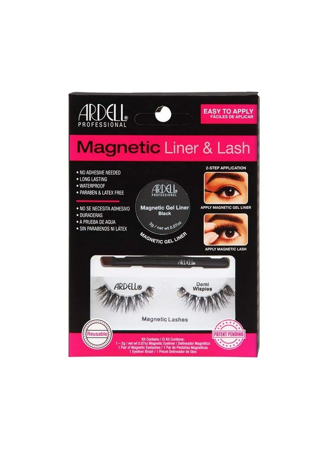 Ardell Professional Magnetic Liner & Lash Demi Wispies Black