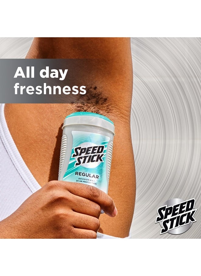 Speed Stick Men's Deodorant, Regular, 3 Ounce, 4 Pack