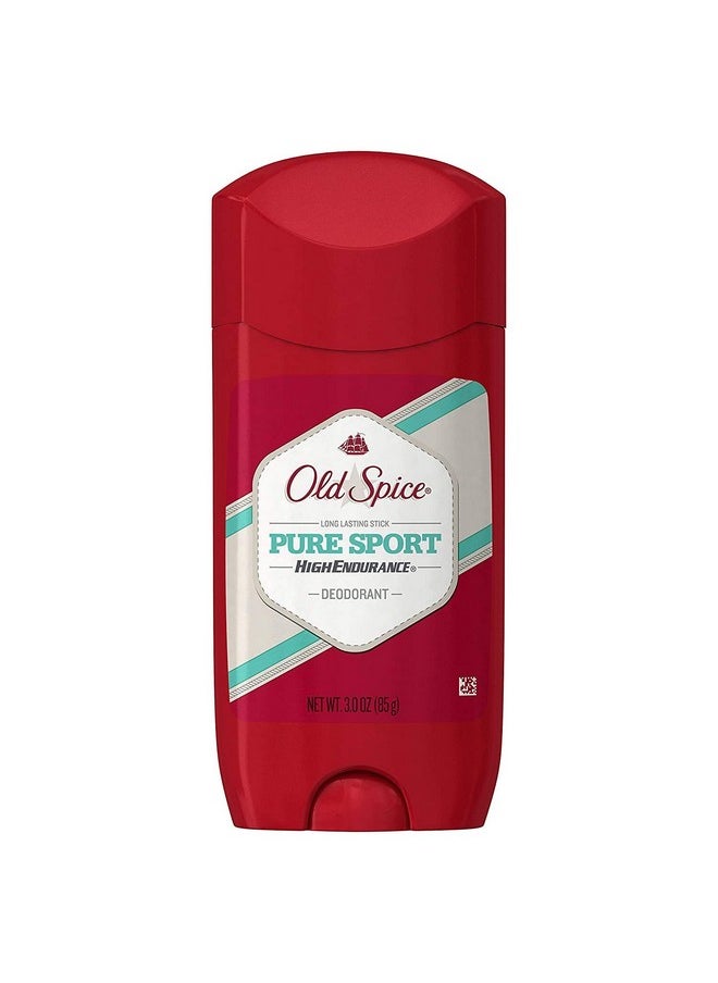 Old Spice High Endurance Deodorant for Men, Pure Sport - 3 Oz / 85g x 6 Pack