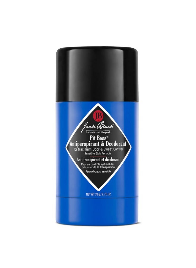 Jack Black Pit Boss Mens Deodorant Antiperspirant - Jack Black Deodorant for Men, Antiperspirant for Men, Antiperspirant Deodorant Men, Men's Deodorant, Mens Sensitive Skin Deodorant, Mens Gifts