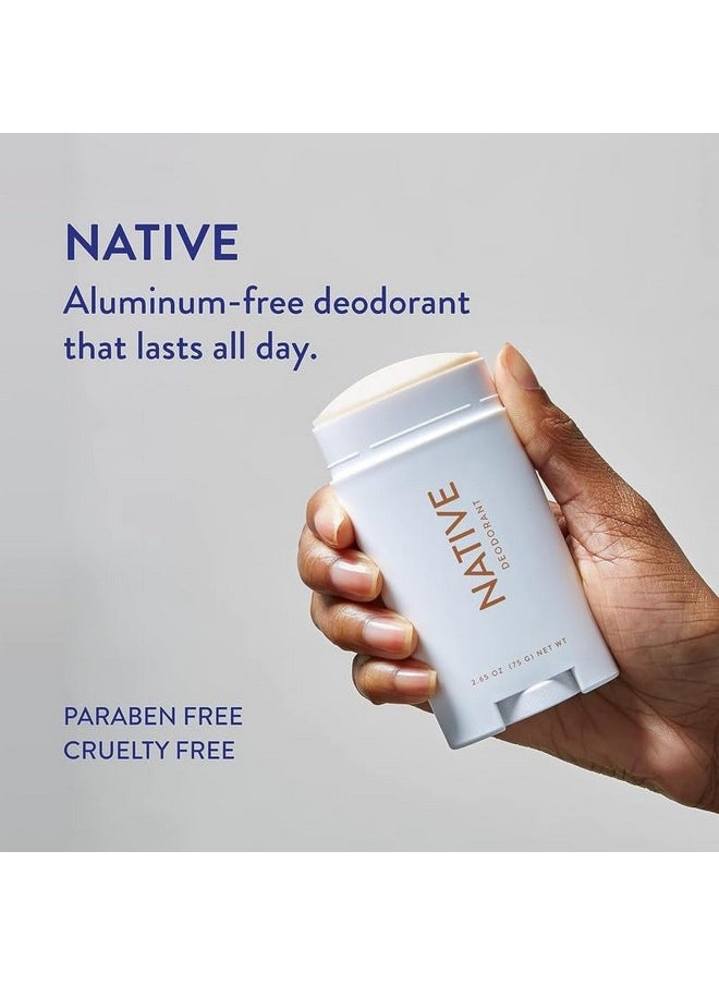 Native Deodorant Contains Naturally Derived Ingredients, 72 Hour Odor Control | Deodorant for Women and Men, Aluminum Free with Baking Soda, Coconut Oil and Shea Butter | Coconut & Vanilla