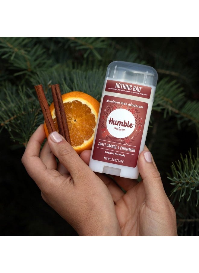 Humble Brands, Inc, Humble Brands Holiday Scents 3 Pack (Sweet Orange & Cinnamon, Frankincense & Fir, Vegan/Sensitive Vanilla & Cardamom)