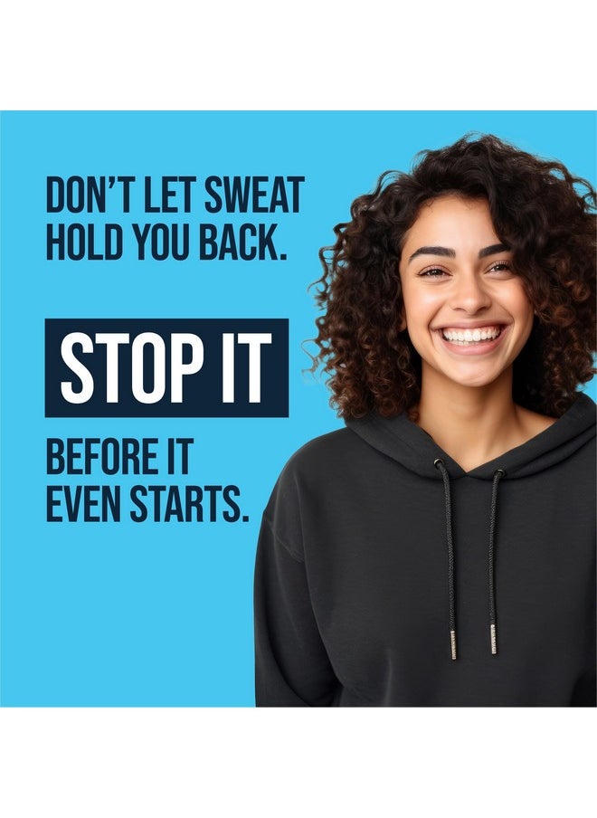 Certain Dri Everyday Strength Clinical Solid Antiperspirant, Hyperhidrosis Treatment for Men & Women, Long-Lasting 72hr Protection, Effective Sweat Control, Travel Friendly, Fresh Scent, 2.6oz