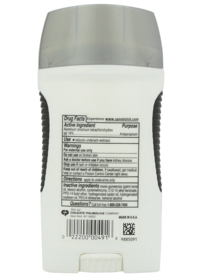 Speed Stick Antiperspirant & Deodorant Solid, Unscented, 3 oz