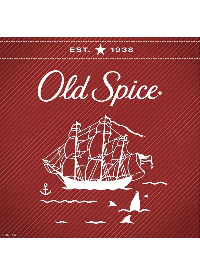 Old Spice Men's Deodorant Aluminum-Free Aqua Reef, 3.0oz Pack of 3 with Travel-Size Swagger Body Wash