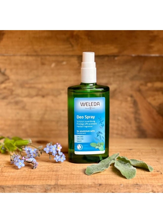 Weleda Sage 12h Deodorant Spray, 3.4 Ounce