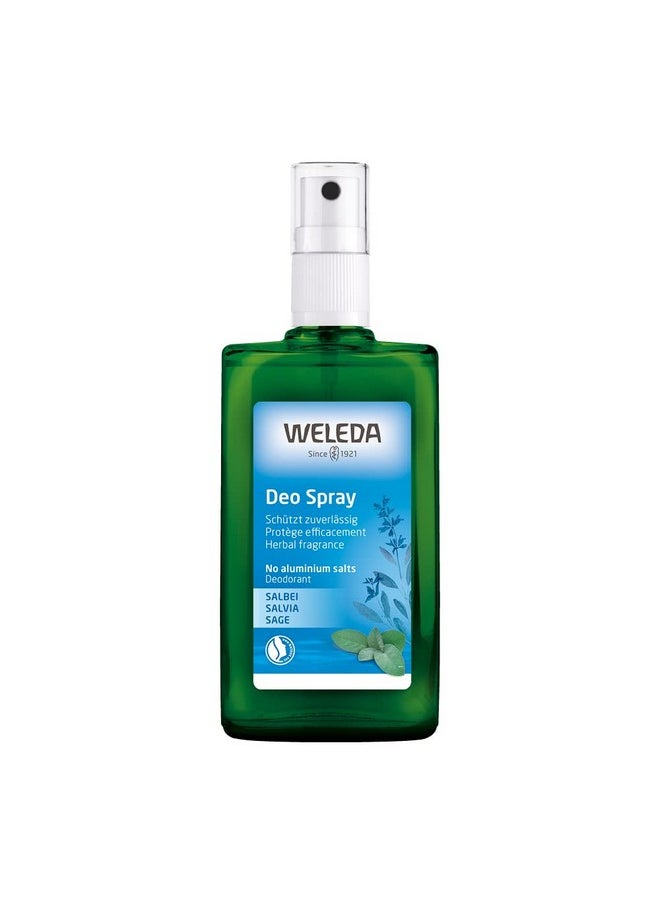 Weleda Sage 12h Deodorant Spray, 3.4 Ounce