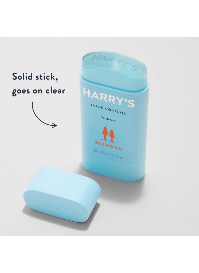 Harry's Men's Deodorant - Odor Control Deodorant - Aluminum-Free - Variety Pack - Stone, Shiso, Redwood, 2.5 Ounce (Pack of 3)