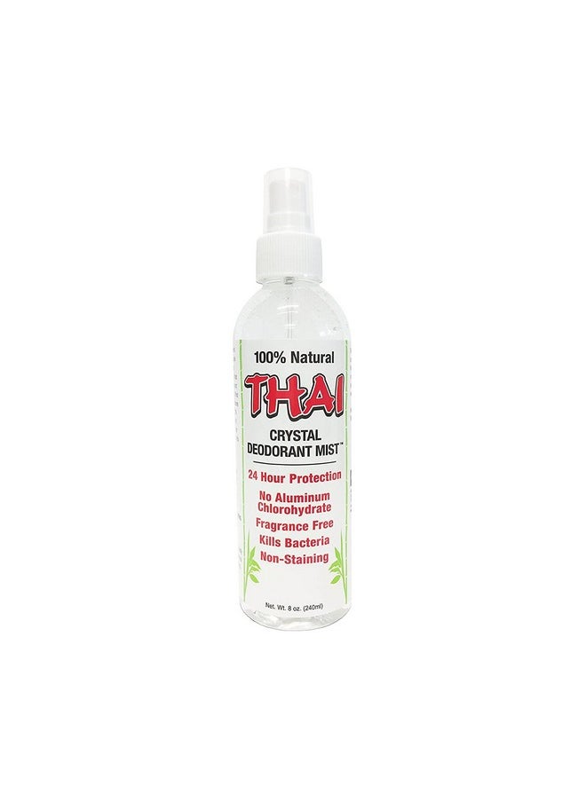 THAI Natural Crystal Deodorant Mist Spray, 8 Ounce (Pack of 1)