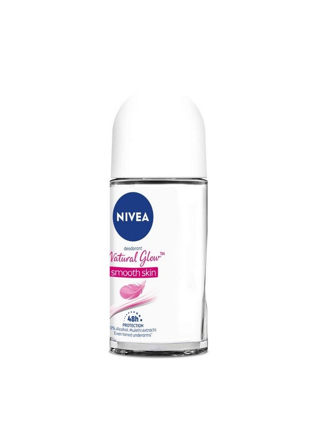 Nivea Natural Glow Skin Roll On, 50ml