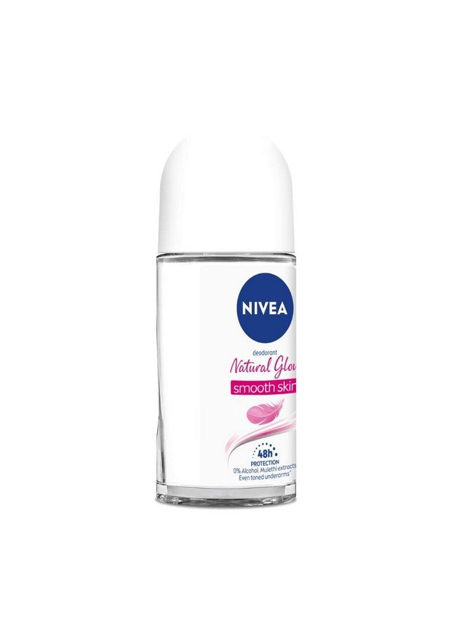 Nivea Natural Glow Skin Roll On, 50ml