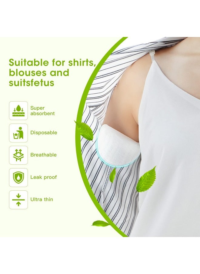 Underarm Sweat Pads - OTTOLIVES PREMIUM QUALITY Fight Hyperhidrosis [100 PCS] for Men and Women Comfortable, Non Visible, Extra Adhesive, Disposable Dress Guards/Shields, Non Sweat Armpit Protection