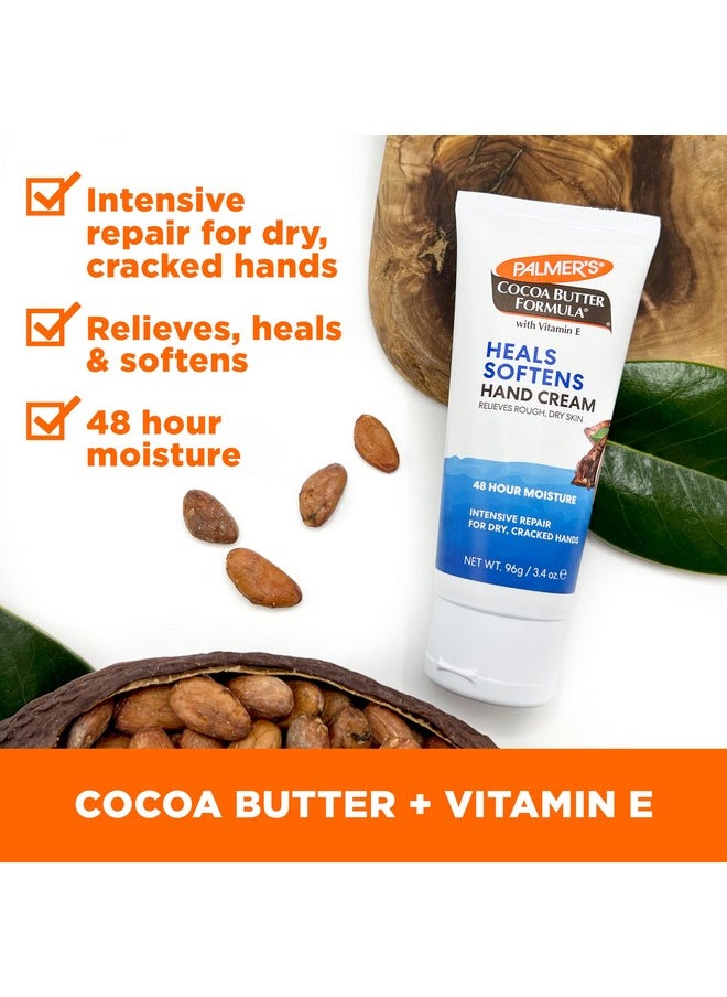 Palmer's Cocoa Butter Formula Hand Cream for Dry, Cracked Skin. Travel Size Hand Lotion, 3.4 Ounce