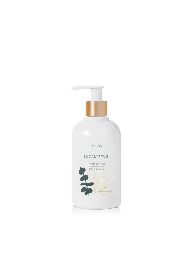 Thymes Hand Lotion Gold Pump - 8.25 Fl Oz - Eucalyptus
