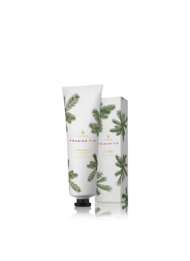 Thymes Frasier Fir Hand Cream - Hand Moisturizer for Dry Skin (3.4 fl oz)