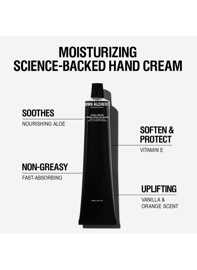 Grown Alchemist Hand Cream Vanilla and Orange Peel. Non-Greasy Moisturizer that Soothes and Softens Hands (65ml)