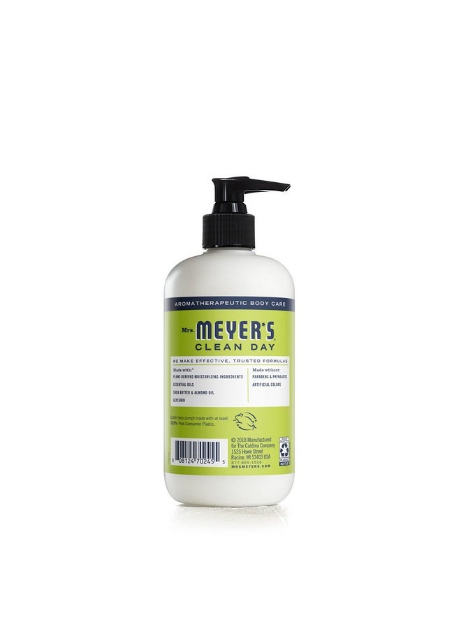 Mrs. Meyer's Clean Day Hand Lotion, Long-Lasting, Non-Greasy Moisturizer, Cruelty Free Formula, Lemon Verbena Scent, 12 oz