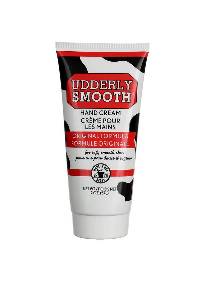 Udderly Smooth Hand Cream, 2 Oz Travel Size, Pack of 4