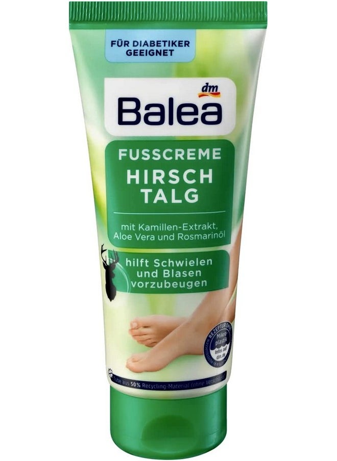 Balea Foot Cream Hirschtalg, 100 ml - German product